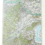Bécs Sopron Fertő tó régi térkép 1930