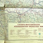 Csonka Magyarország l Bécsi Döntés közig beosztás 1939 térkép