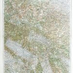 Firenze környéke régi térkép 1909