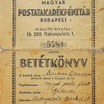 Magyar Postatakarékpénztár Betétkönyv 1946