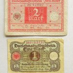 Német márka 1920 bankjegy papírpénz