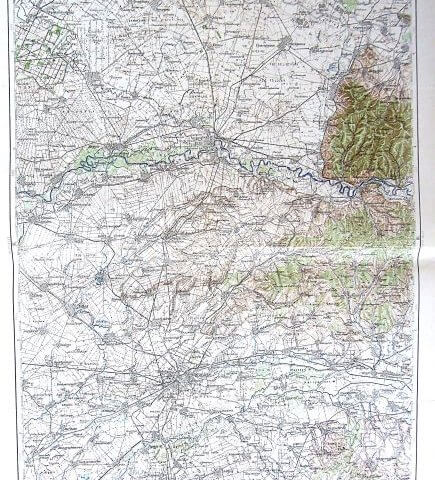 Temesvár Arad Erdély régi térkép 1918