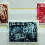 1950 május 1 postatiszta bélyeg csomag
