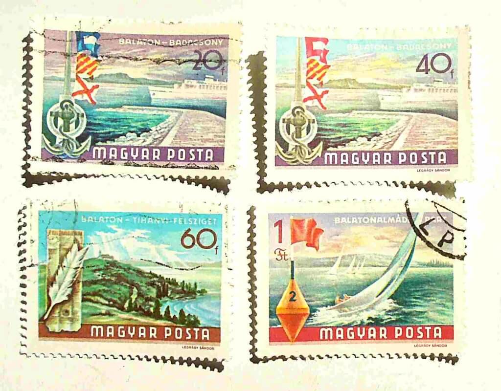 Balaton bélyeg csomag
