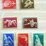 Európa világ bajnokság 1958 postatiszta bélyeg csomag