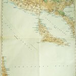Halkidiki Görögország régi térkép 1913