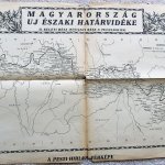 Magyarország új északi határvidéke térkép 1938