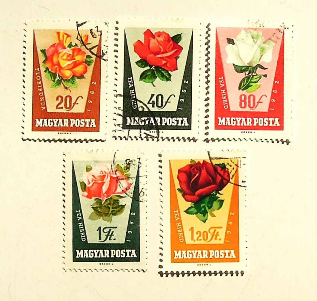 Virág bélyeg csomag 1962