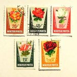 Virág bélyeg csomag 1962