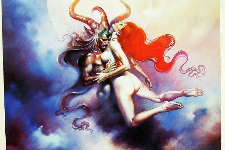 Boris Vallejo Telihold mini plakát