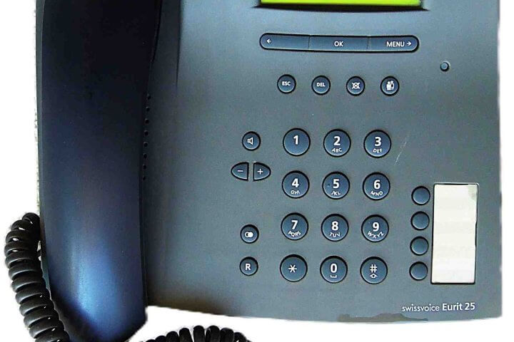Swissvoice Eurit 25 nyomógombos telefon