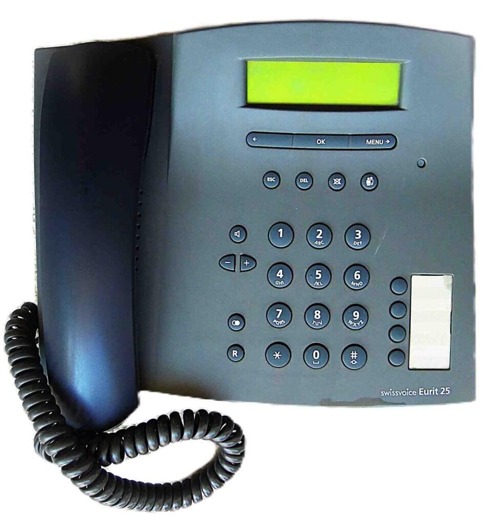 Swissvoice Eurit 25 nyomógombos telefon