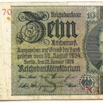 10 német márka 1929 Berlin bankjegy papírpénz
