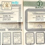 10.000 Forint OTP Letéti Jegy