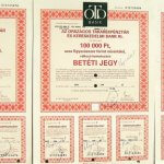 100.000 Ft OTP Betéti jegy