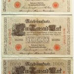 1000 ezer német márka Berlin 1910 papírpénz bankjegy