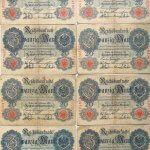20 húsz német márka 1914 Berlin bankjegy papírpénz