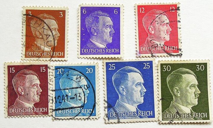 Adolf Hitler Deutsches Reich bélyeg csomag egyben
