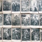 Bibliai képeslap a Kármelita Rendház Szegényalapja javára