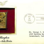 Duke Ellington USA arany bélyeg
