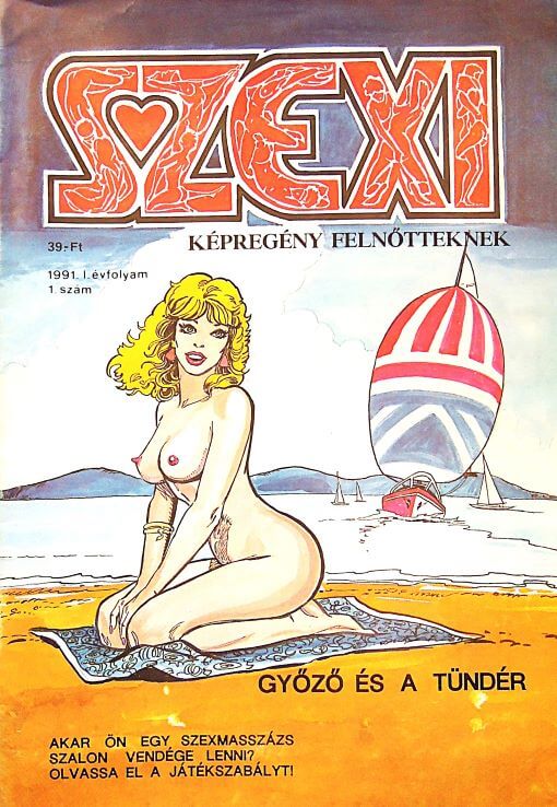 Szexi képregény felnőtteknek 1991