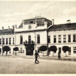 Makó Városháza régi képeslap