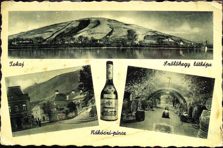 Tokaj képeslap 1948